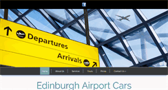 Desktop Screenshot of edinburghairportcars.co.uk